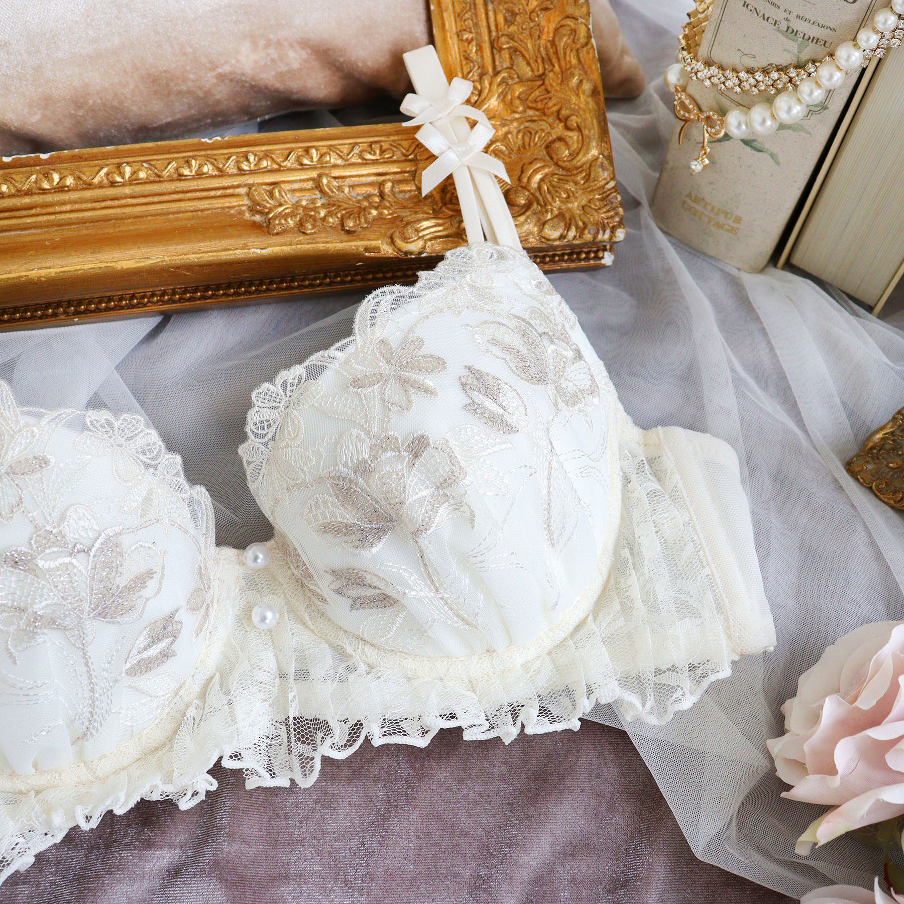 Risa Magli「リアナ ブラジャー　（B-D）　＜サイドシェイプ＞」|インナー|