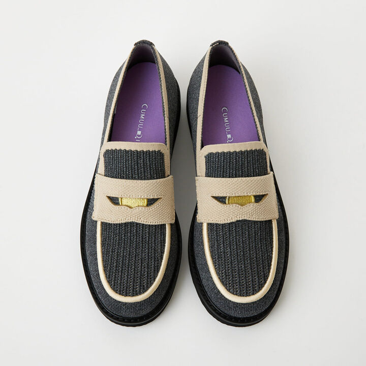 CUMUU＿DIANA「【CUMUU_DIANA】 ニットシューズ　GC42818」|ローファー|