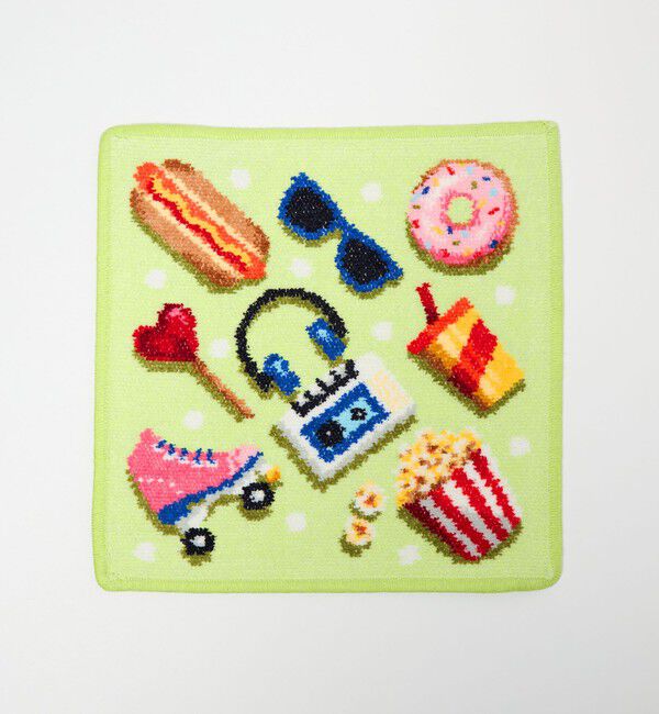 UNITED ARROWS「【別注】＜FEILER＞EIGHTIES ハンカチ」|ハンカチ|LIME