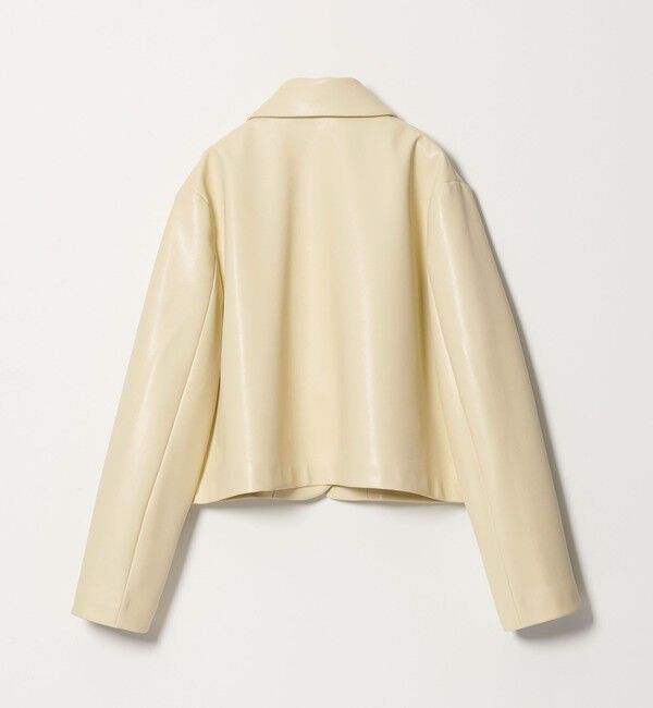 EMMEL REFINES「＜EMMEL REFINES＞EM レザーライク ショートブルゾン」|その他|