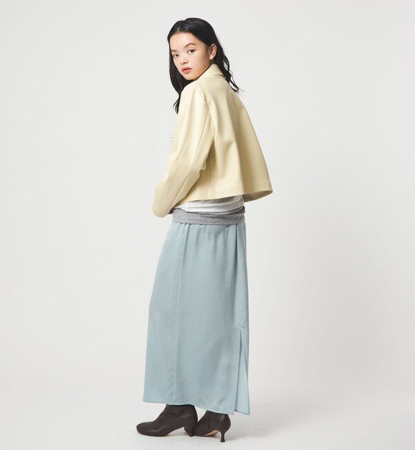 EMMEL REFINES「＜EMMEL REFINES＞EM レザーライク ショートブルゾン」|その他|