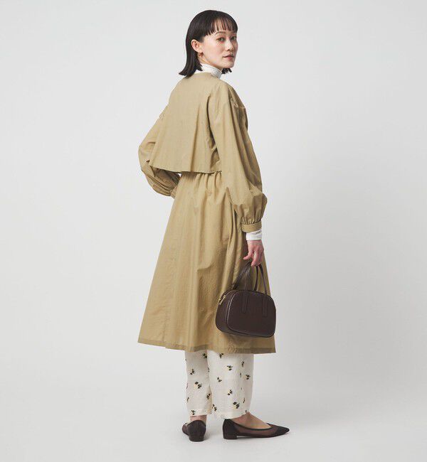 UNITED ARROWS green label relaxing「ギャザー ドロスト コート 撥水」|その他|