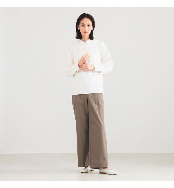 Demi-Luxe BEAMS 「ピーチツイル ストレート パンツ」|チノ|