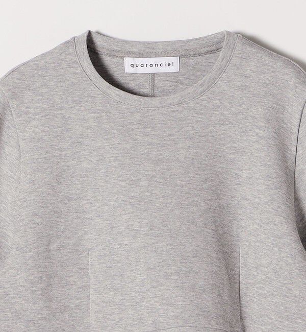 quaranciel「quaranciel:〈洗濯機可能〉ポンチ ペプラム スウェット プルオーバー」|スウェット・ジャージ|