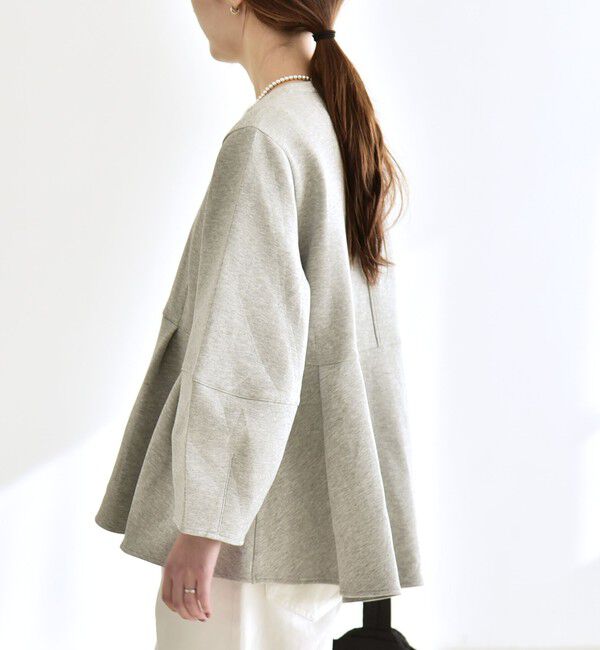 quaranciel「quaranciel:〈洗濯機可能〉ポンチ ペプラム スウェット プルオーバー」|スウェット・ジャージ|