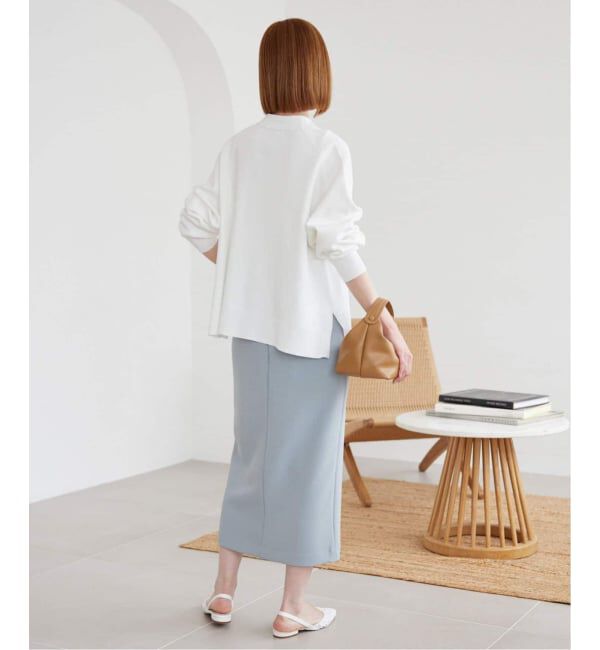 SLOBE IENA「《WEB・一部店舗限定/追加》スムースニットカーディガン」|カーディガン|