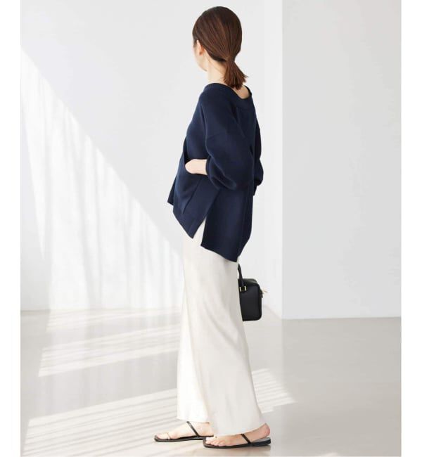 SLOBE IENA「《WEB・一部店舗限定/追加》スムースニットカーディガン」|カーディガン|