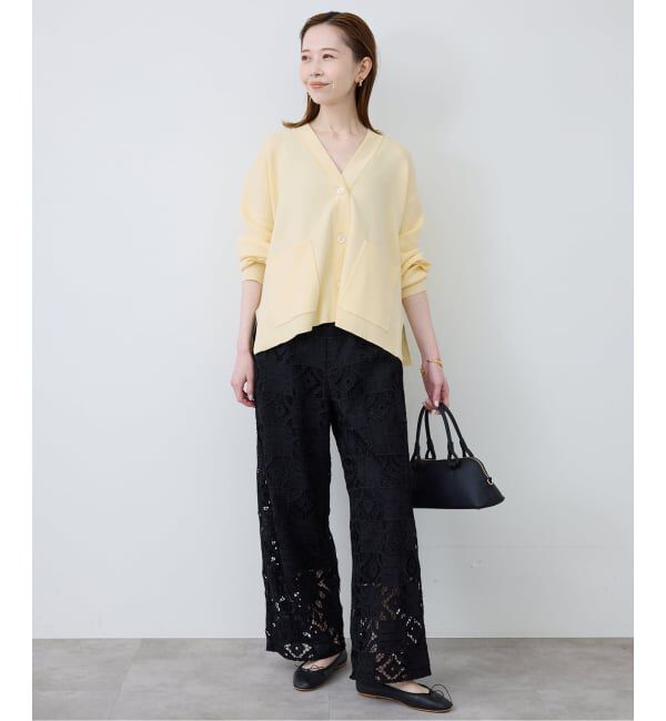 SLOBE IENA「《WEB・一部店舗限定/追加》スムースニットカーディガン」|カーディガン|