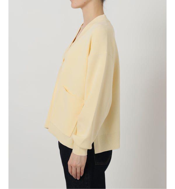 SLOBE IENA「《WEB・一部店舗限定/追加》スムースニットカーディガン」|カーディガン|