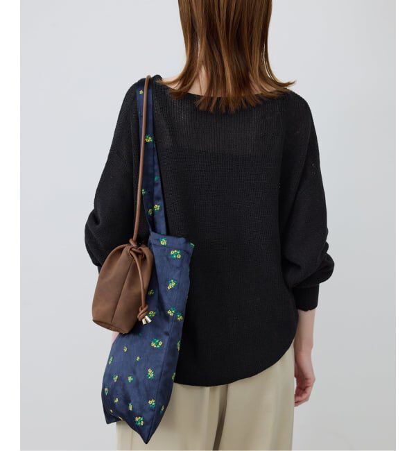 SLOBE IENA「《追加》リネン混畦ニット」|ニット・セーター|