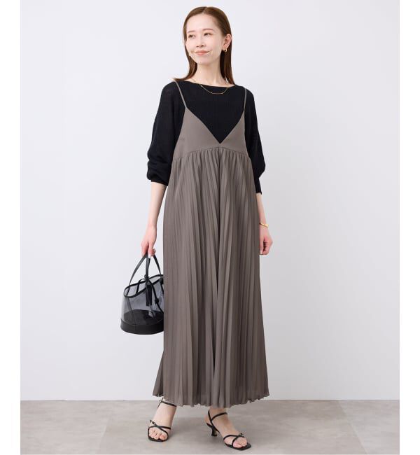 SLOBE IENA「《追加》リネン混畦ニット」|ニット・セーター|