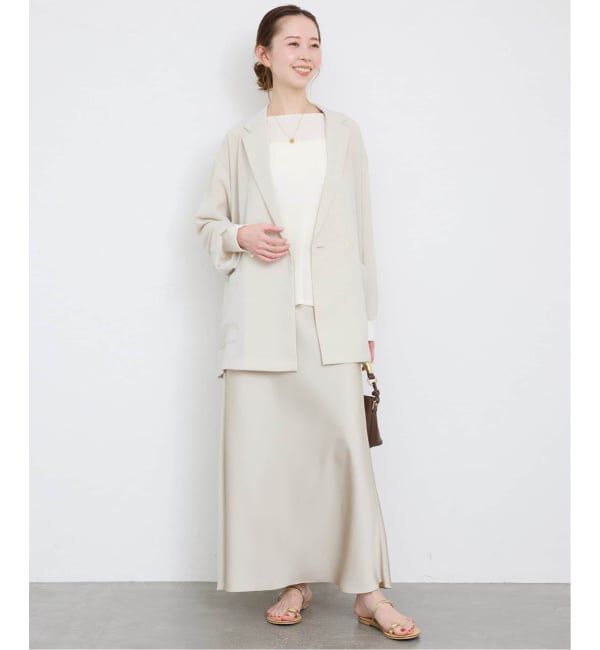 SLOBE IENA「《追加》リネン混畦ニット」|ニット・セーター|