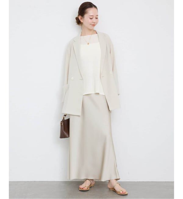 SLOBE IENA「《追加》リネン混畦ニット」|ニット・セーター|