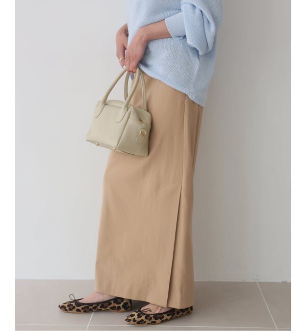 SLOBE IENA「《追加》リネン混畦ニット」|ニット・セーター|