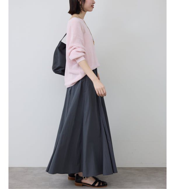 SLOBE IENA「《追加》リネン混畦ニット」|ニット・セーター|