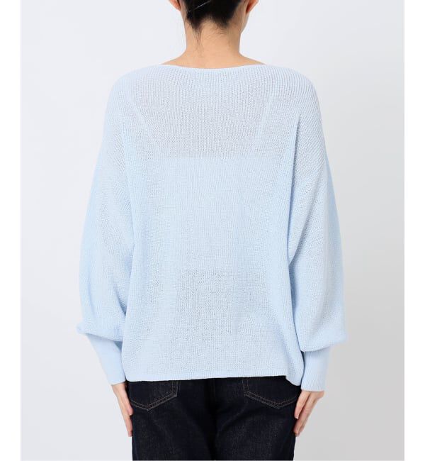 SLOBE IENA「《追加》リネン混畦ニット」|ニット・セーター|