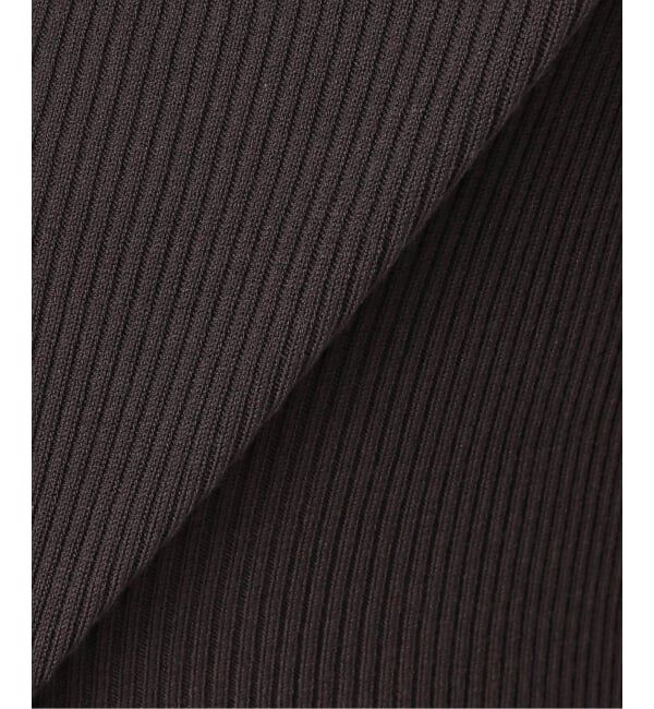 IENA「《新色/追加》ECO SPLASH リブVネックカーディガン」|カーディガン|