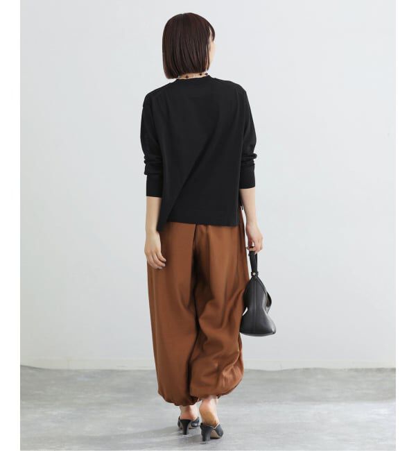 IENA「ウォッシャブル シアーニットプルオーバー」|ニット・セーター|