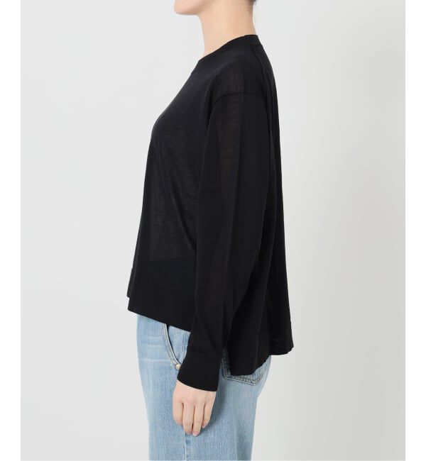 IENA「ウォッシャブル シアーニットプルオーバー」|ニット・セーター|