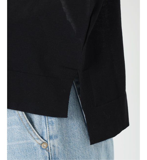 IENA「ウォッシャブル シアーニットプルオーバー」|ニット・セーター|