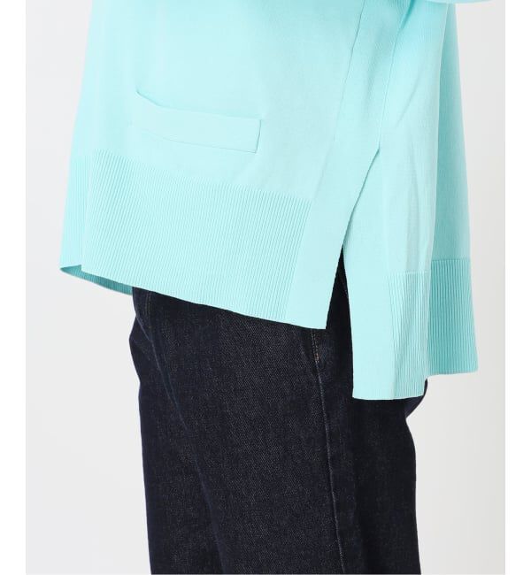 SLOBE IENA「《接触冷感/UV機能/WEB限定/追加予約》FROSTYCOTTON Vネックカーディガン」|カーディガン|