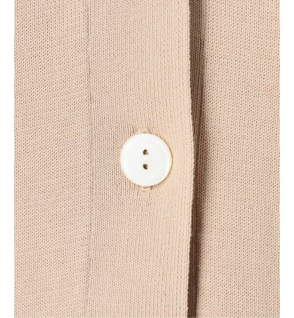 SLOBE IENA「《接触冷感/UV機能/WEB限定/追加予約》FROSTYCOTTON Vネックカーディガン」|カーディガン|