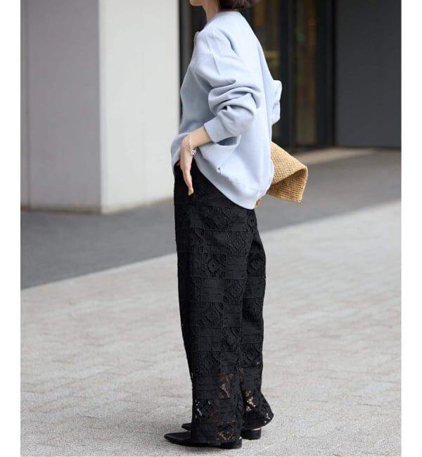 SLOBE IENA「《追加2》ダブルフェイスジャージースナップカーディガン」|カーディガン|