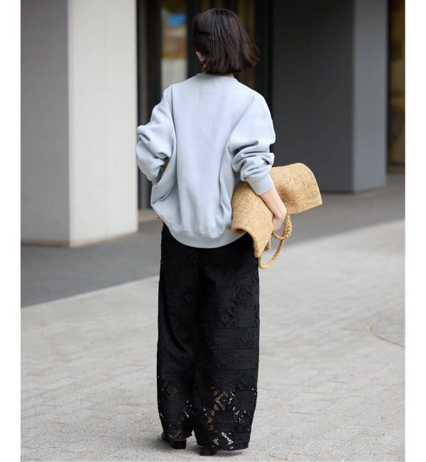 SLOBE IENA「《追加2》ダブルフェイスジャージースナップカーディガン」|カーディガン|