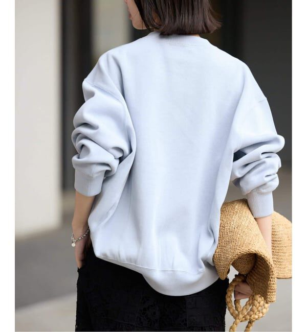 SLOBE IENA「《追加2》ダブルフェイスジャージースナップカーディガン」|カーディガン|