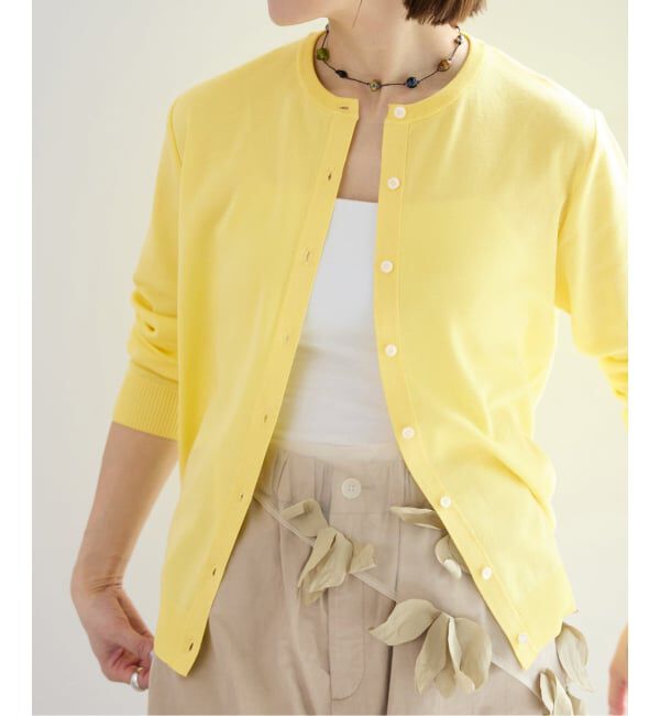 IENA「《予約》セーターマシーンカーディガン」|カーディガン|