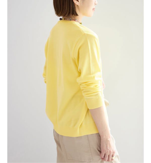 IENA「《予約》セーターマシーンカーディガン」|カーディガン|