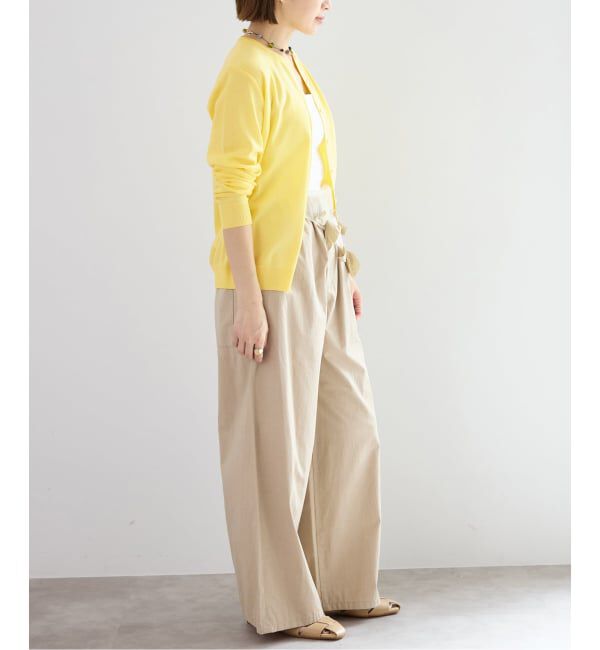 IENA「《予約》セーターマシーンカーディガン」|カーディガン|