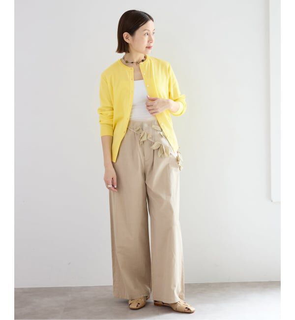 IENA「《予約》セーターマシーンカーディガン」|カーディガン|