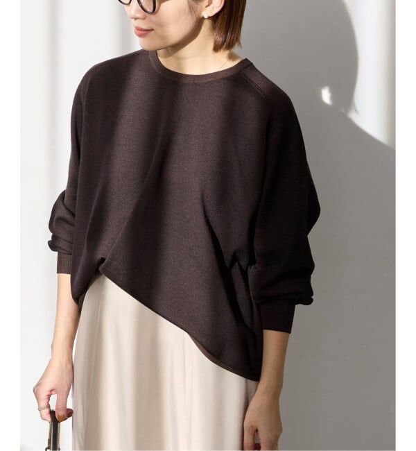 IENA「《新色あり/追加5》LEVITAコットンプルオーバー」|ニット・セーター|