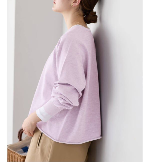 IENA「《新色あり/追加5》LEVITAコットンプルオーバー」|ニット・セーター|