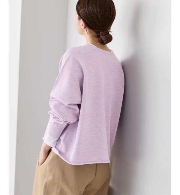 IENA「《新色あり/追加5》LEVITAコットンプルオーバー」|ニット・セーター|
