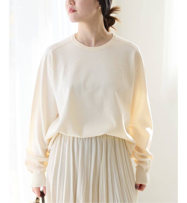 IENA「《新色あり/追加5》LEVITAコットンプルオーバー」|ニット・セーター|