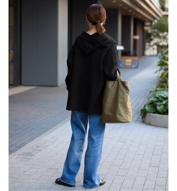 SLOBE IENA「《WEB限定/追加予約》ニットフーディーカーディガン」|カーディガン|