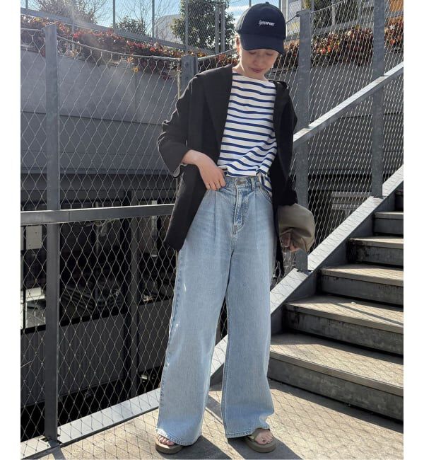 SLOBE IENA「《WEB限定/追加予約》ニットフーディーカーディガン」|カーディガン|