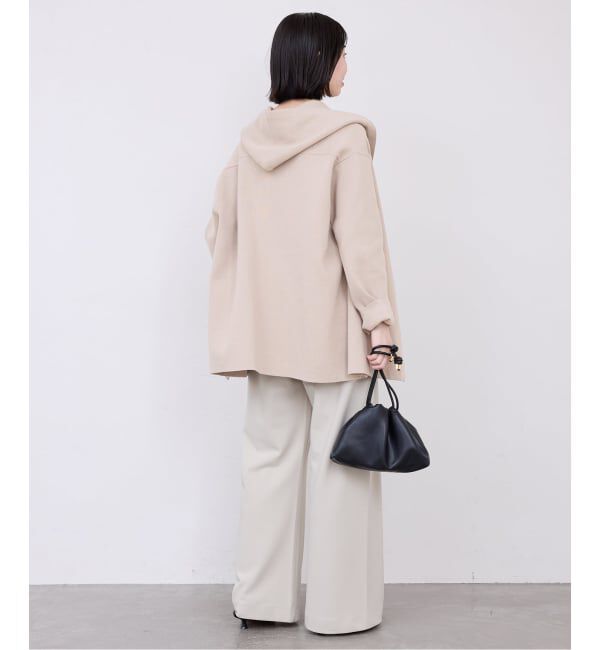 SLOBE IENA「《WEB限定/追加予約》ニットフーディーカーディガン」|カーディガン|