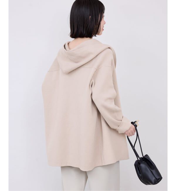 SLOBE IENA「《WEB限定/追加予約》ニットフーディーカーディガン」|カーディガン|