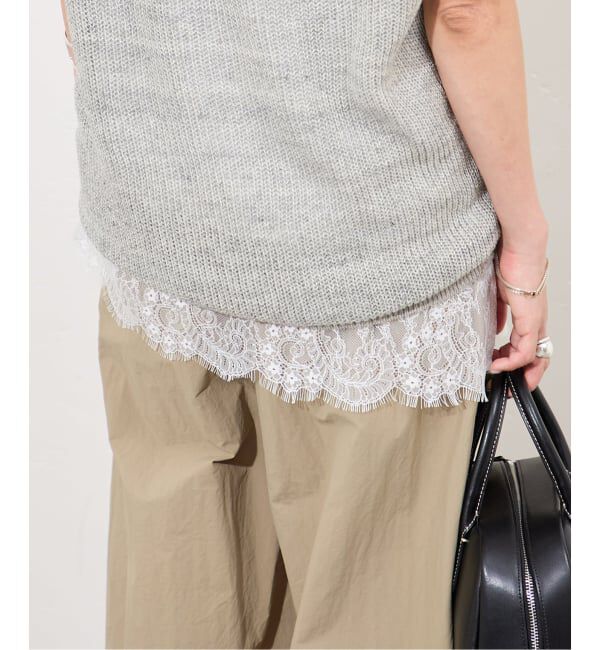 JOURNAL STANDARD「《追加予約2》レースヘムシアータンク」|Tシャツ・カットソー|