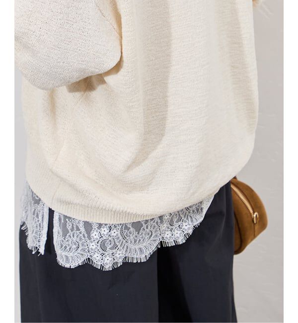 JOURNAL STANDARD「《追加予約2》レースヘムシアータンク」|Tシャツ・カットソー|