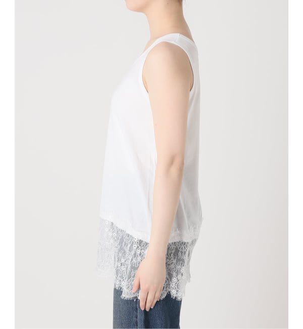 JOURNAL STANDARD「《追加予約2》レースヘムシアータンク」|Tシャツ・カットソー|