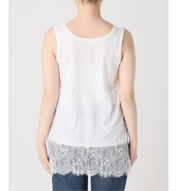 JOURNAL STANDARD「《追加予約2》レースヘムシアータンク」|Tシャツ・カットソー|