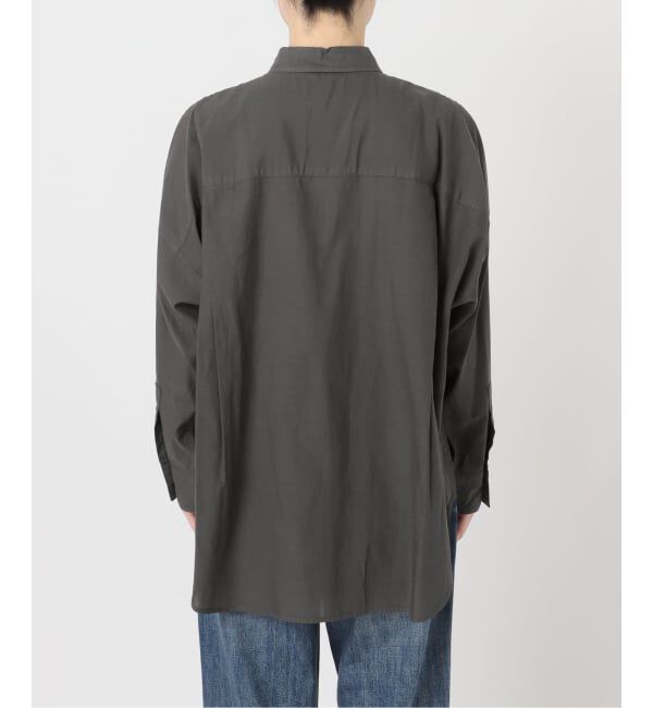 Spick and Span「《新色有り / 追加》ガーメントダイカシュクールシャツ」|シャツ・ブラウス|