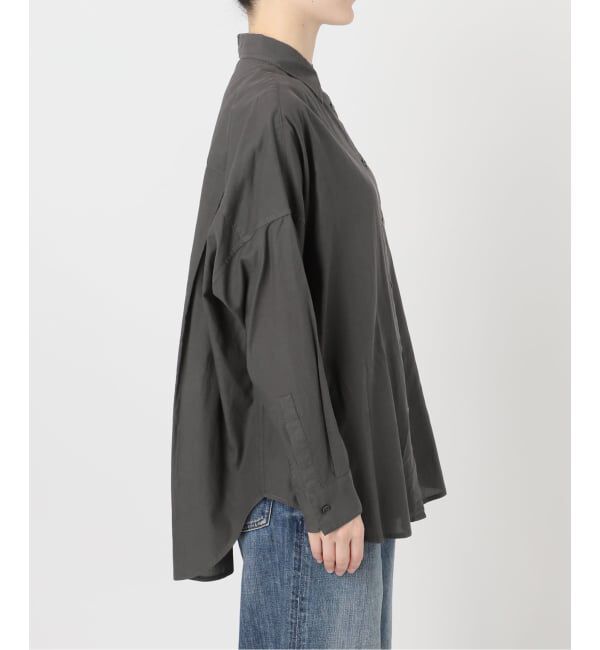 Spick and Span「《新色有り / 追加》ガーメントダイカシュクールシャツ」|シャツ・ブラウス|