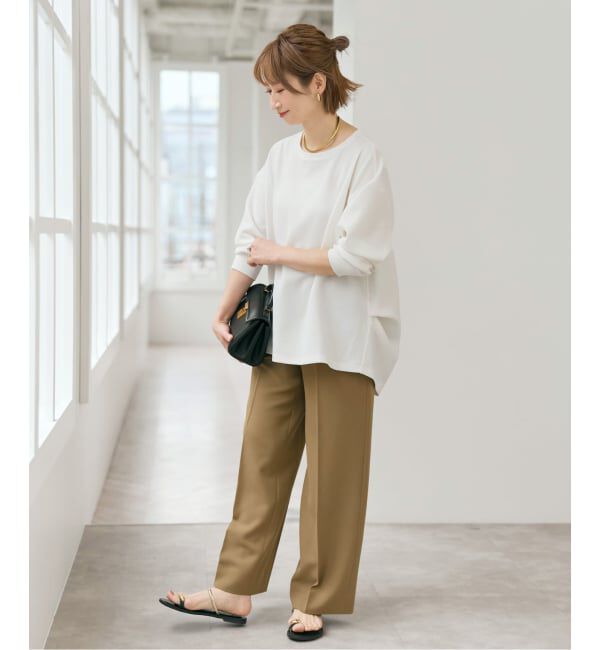 Spick and Span「アムンゼンクロスバックタックブラウス」|シャツ・ブラウス|