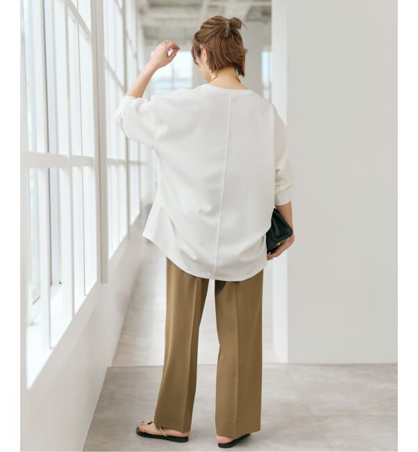 Spick and Span「アムンゼンクロスバックタックブラウス」|シャツ・ブラウス|