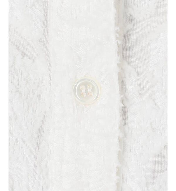 Spick and Span「《追加》シアージャガードシャツ」|シャツ・ブラウス|